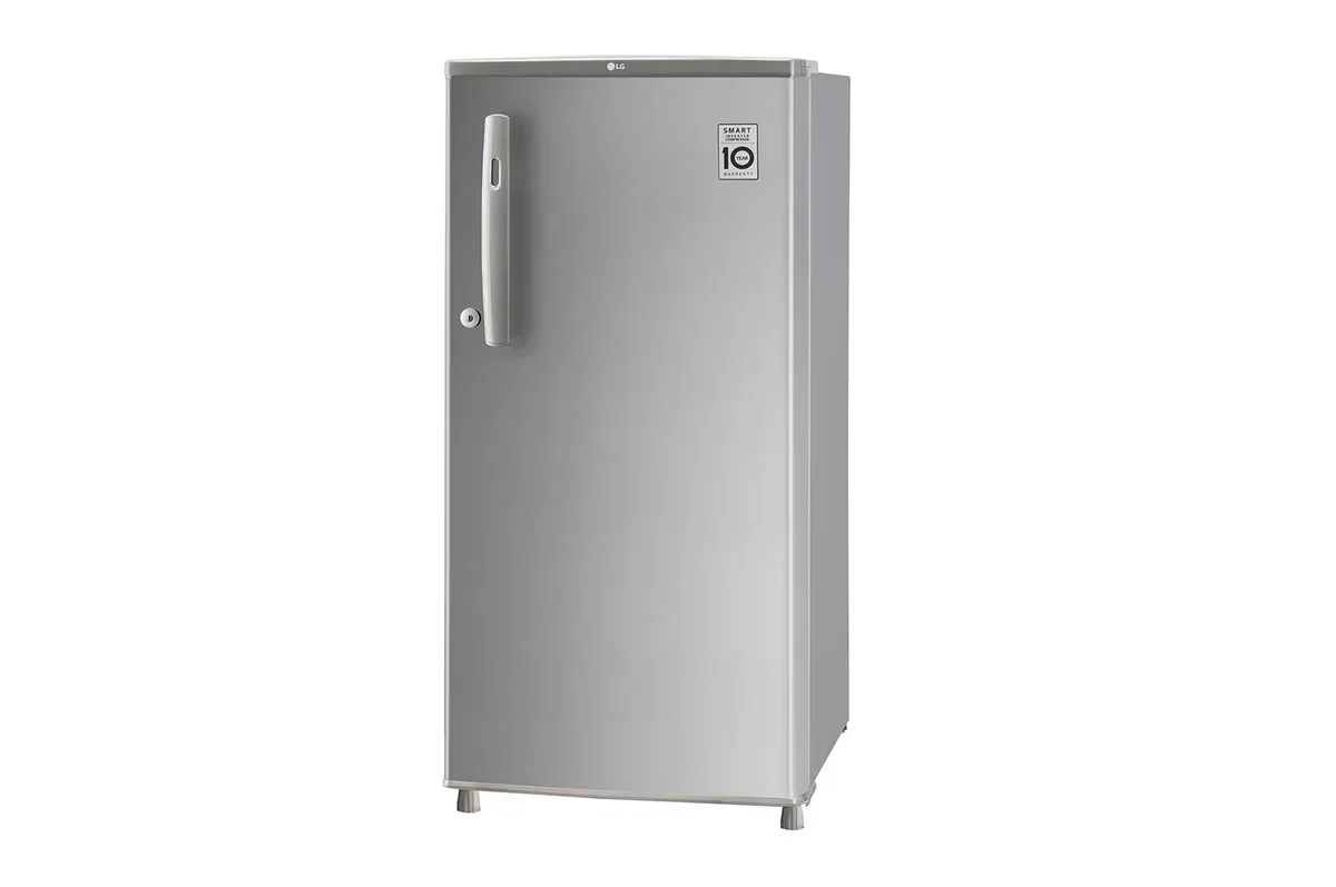 LG GL-B199OPZD 185 L Direct Cool Single Door 3 Star Refrigerator with Fast Ice Making (Shiny Steel) - Image 7