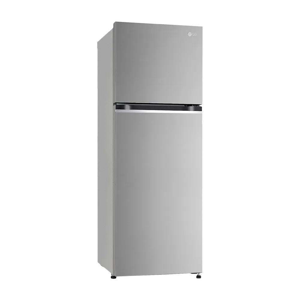 LG GL-N262SPZX 246L 3 Star Frost Free Double Door Refrigerator (Smart Inverter Compressor, Convertible Freezer, Multi Air Flow, Shiny Steel) - Image 3