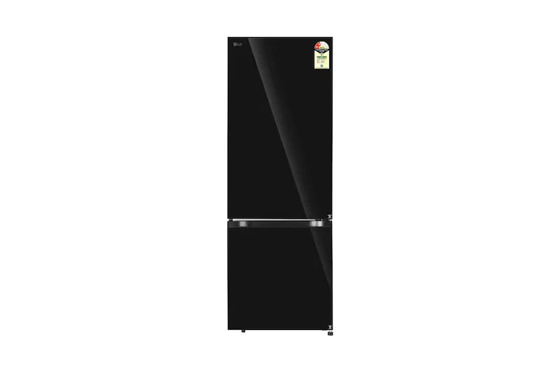 LG GLB3426BEBM 340L Bottom Freezer Refrigerator, Wi-Fi Convertible, Door Cooling+, Black Mirror - Image 2