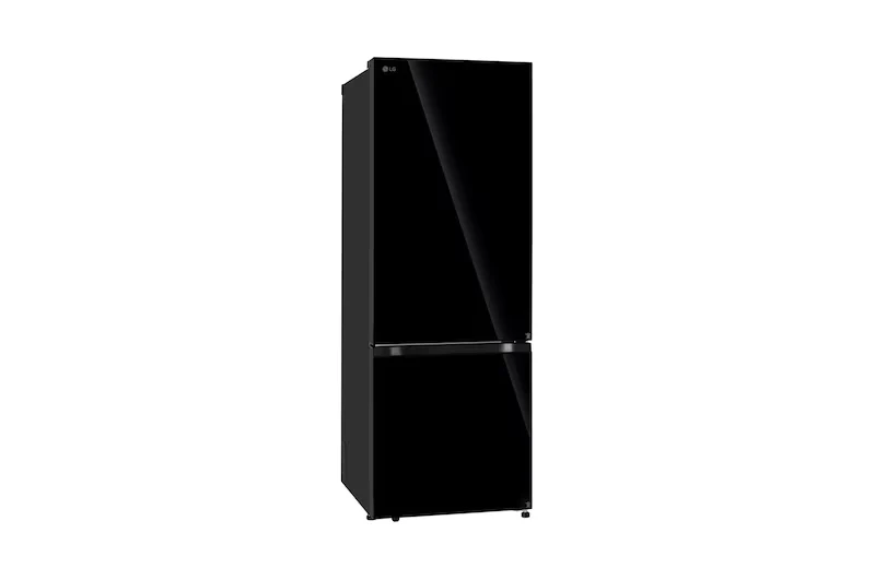 LG GLB3426BEBM 340L Bottom Freezer Refrigerator, Wi-Fi Convertible, Door Cooling+, Black Mirror - Image 3