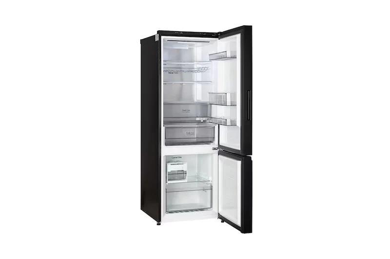 LG GLB3426BEBM 340L Bottom Freezer Refrigerator, Wi-Fi Convertible, Door Cooling+, Black Mirror - Image 7