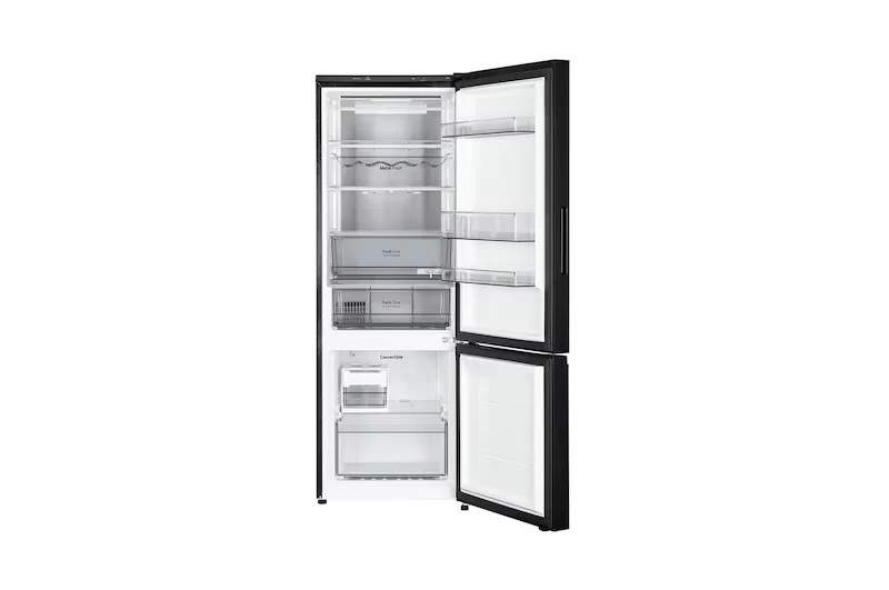 LG GLB3426BEBM 340L Bottom Freezer Refrigerator, Wi-Fi Convertible, Door Cooling+, Black Mirror - Image 8