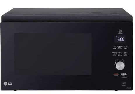 LG MJEN326UL Charcoal Healthy Oven 32 Litres, Charcoal Lighting Heater, Healthy Heart Recipes, Motorized Rotisserie, Black