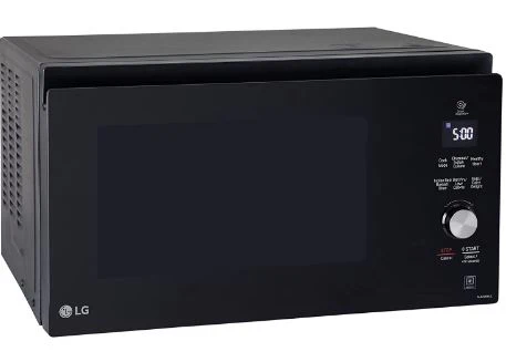 LG MJEN326UL Charcoal Healthy Oven 32 Litres, Charcoal Lighting Heater, Healthy Heart Recipes, Motorized Rotisserie, Black - Image 3