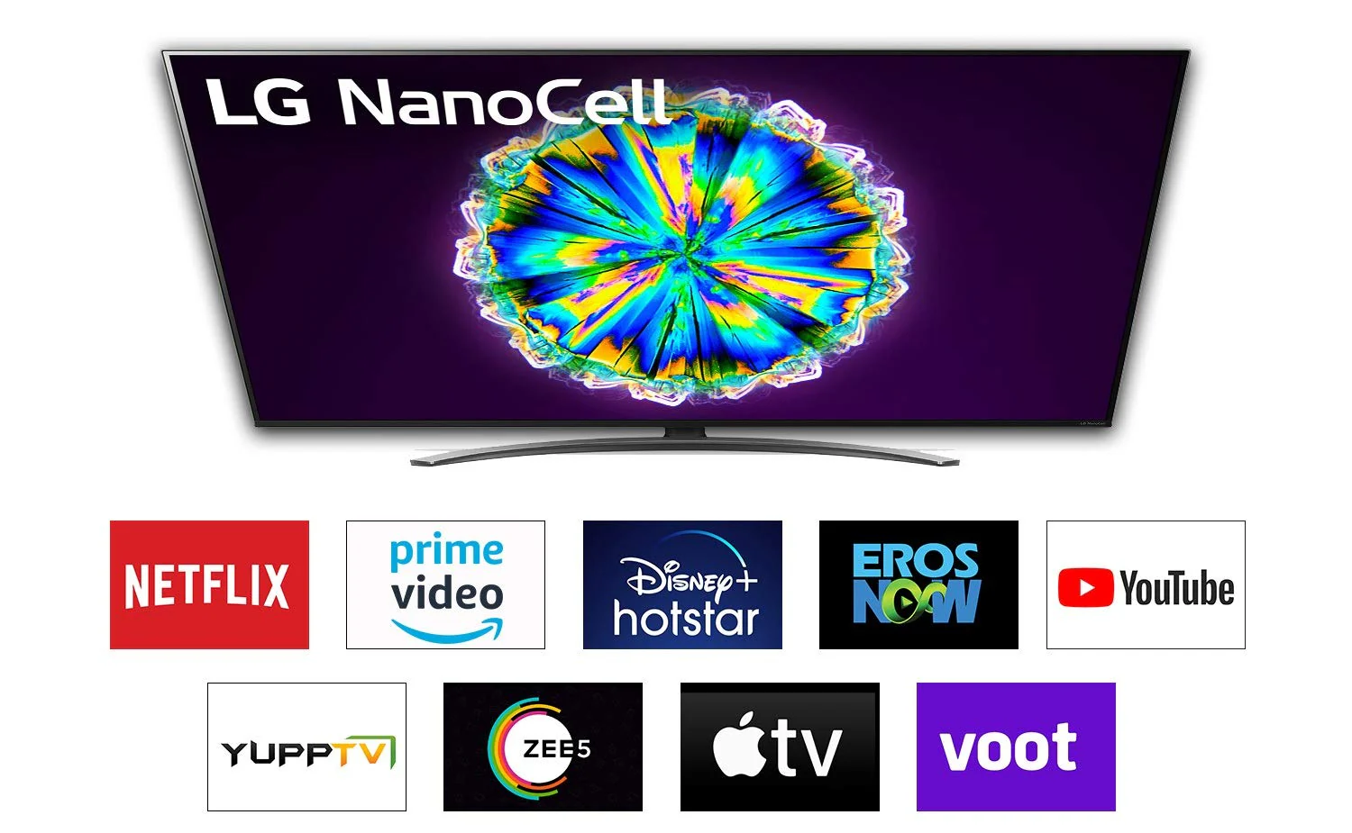 LG 55NANO86TNA 55 Inch 4K Ultra HD Smart NanoCell TV, AI ThinQ, Dolby Vision IQ, webOS (Open box / without box) - Image 2