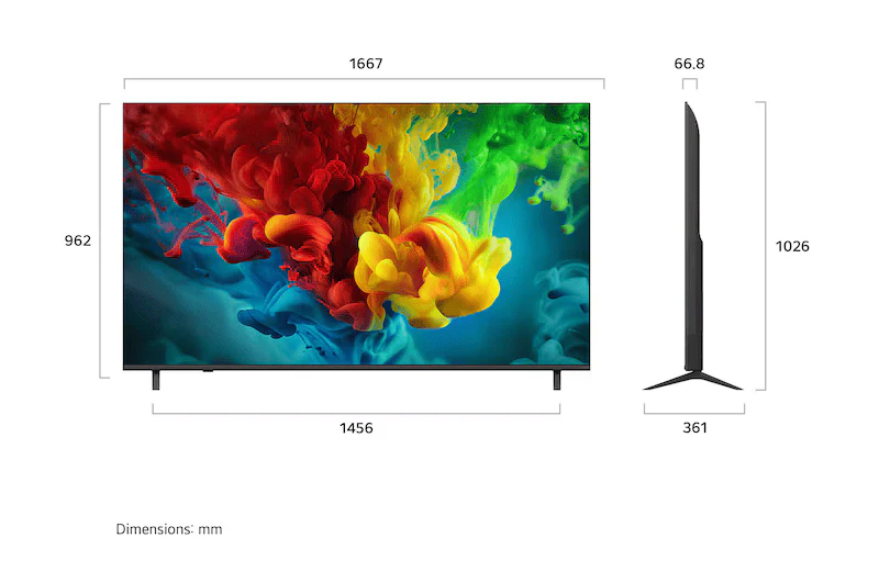 LG QNED82BXA 75 Inch QNED evo AI Mini LED 4K Smart TV (2026), 144Hz VRR, Dolby Vision, webOS 26 - Image 6