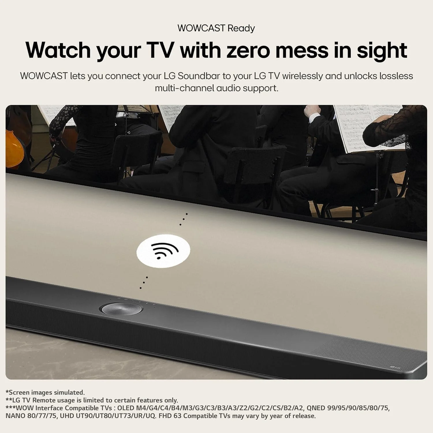 LG S90TY - Smart Sound Bar, 570W, 5.1.3 Channels, Dolby Atmos and DTS Surround Soundbar, Wide Connectivity, Bluetooth, USB, Optical Input, Black - Image 7