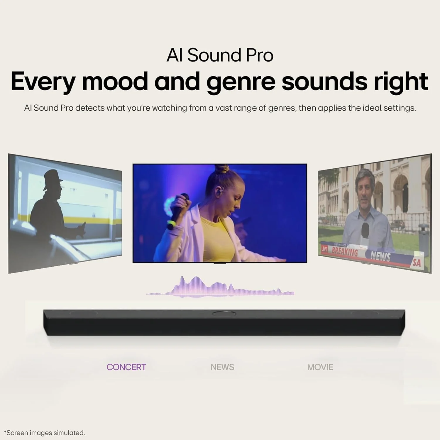 LG S90TY - Smart Sound Bar, 570W, 5.1.3 Channels, Dolby Atmos and DTS Surround Soundbar, Wide Connectivity, Bluetooth, USB, Optical Input, Black - Image 9