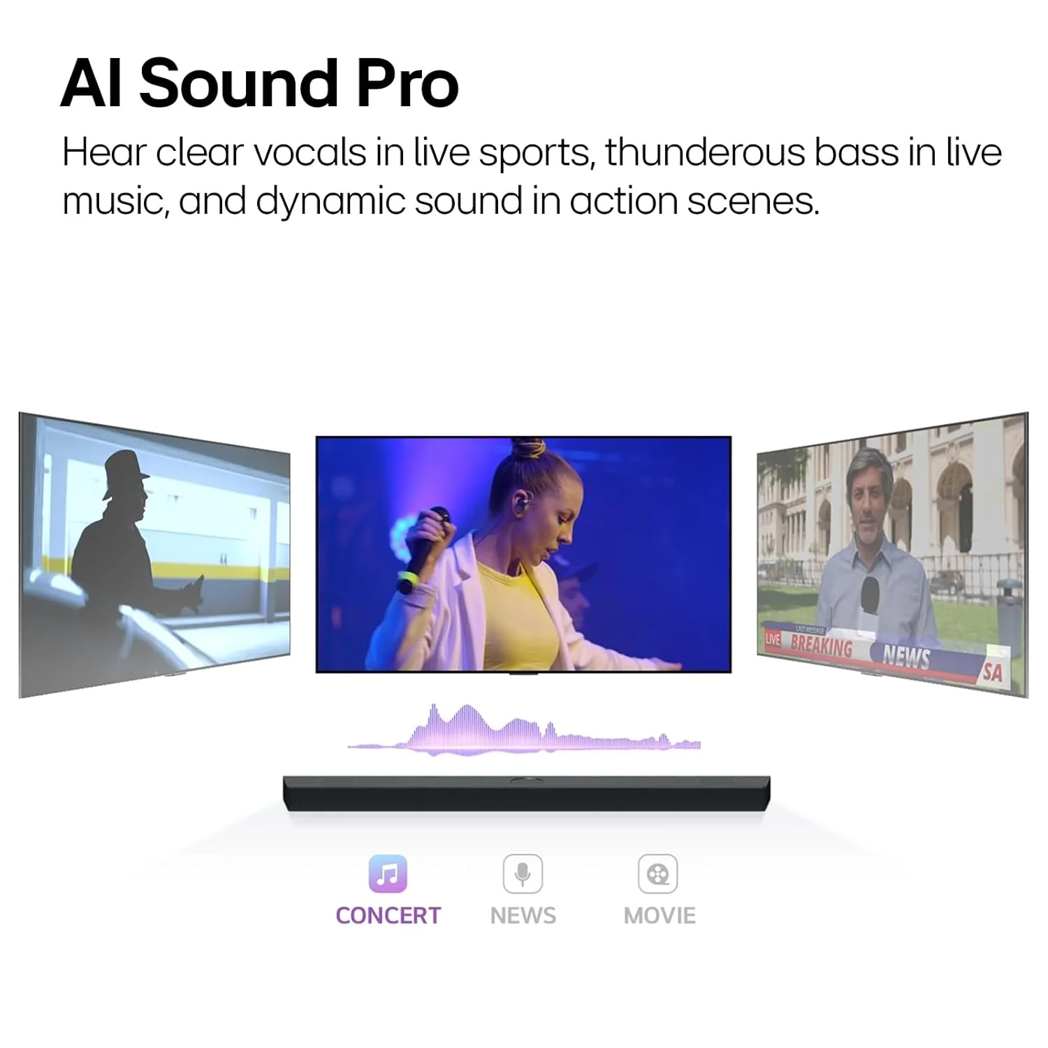 LG S95TR 810W 9.1.5 Channel Dolby Atmos, True Wireless Triple Up-Firing Speaker with Up-Firing Rear Speaker, Home Theater Soundbar with HDMI, Wi-Fi, USB &amp; Bluetooth Connectivity (Black) - Image 10