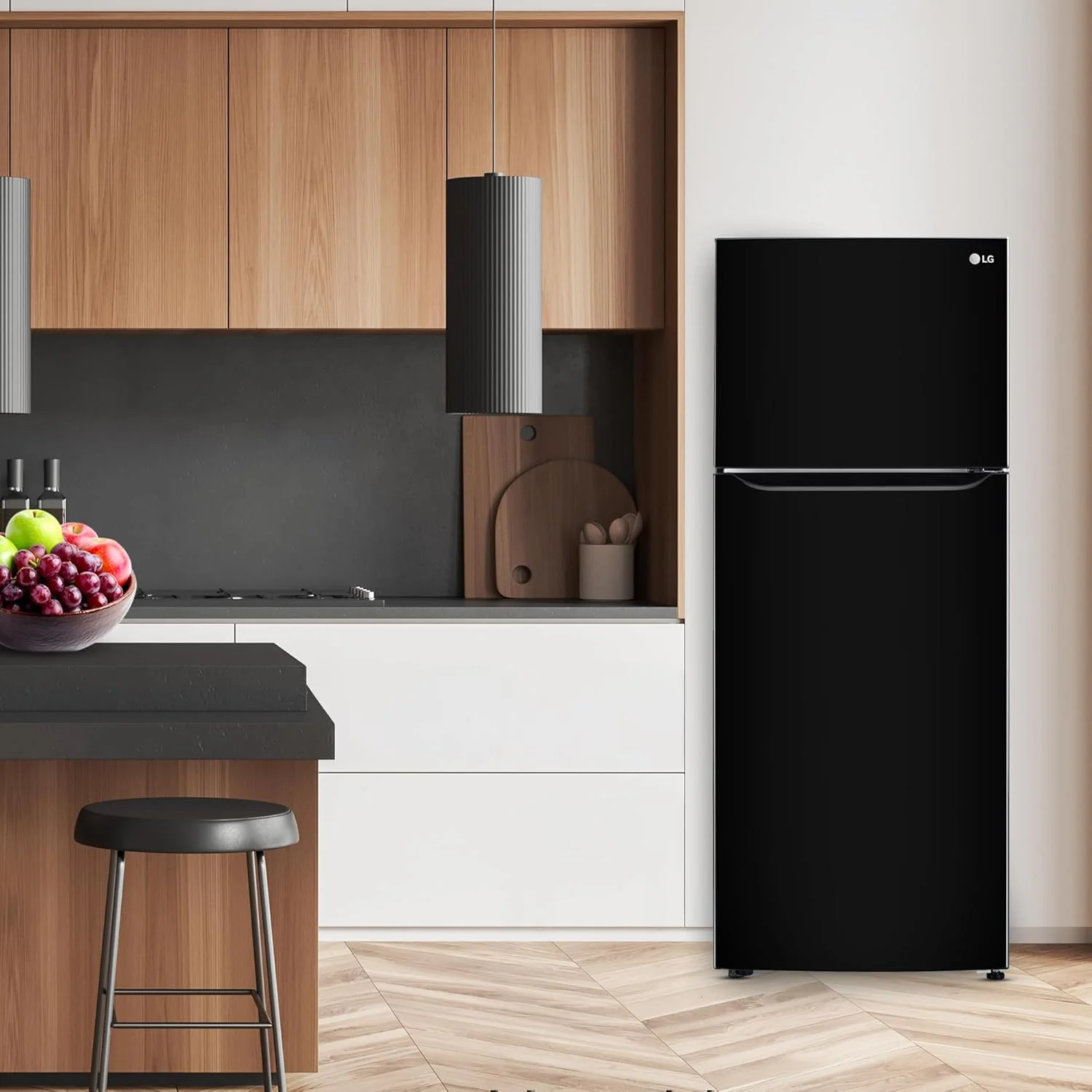 LG Smart Choice, 446 L, 1 Star, Convertible, Door Cooling+, Smart Inverter Compressor, Frost Free Double Door Refrigerator (GL-T502CESR, Ebony Sheen, Express Freeze &amp; Multi Air Flow) - Image 18