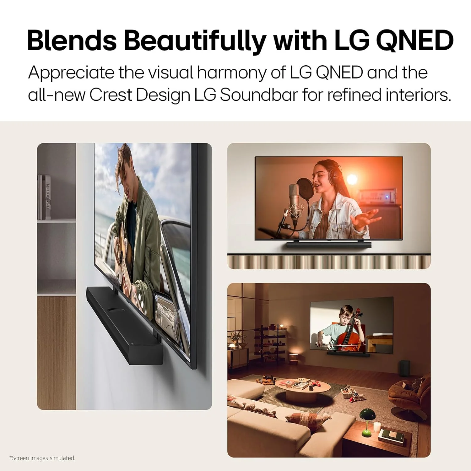 LG SQ75TR, 600W, 5.1.1Ch Home Theater Soundbar with Dolby Atmos, Center Up-Firing Speaker, AI Sound Pro, Wow Synergy, Wireless Subwoofer, Rear Speaker Inbuilt Receiver, QNED Matching Bracket Inside - Image 2
