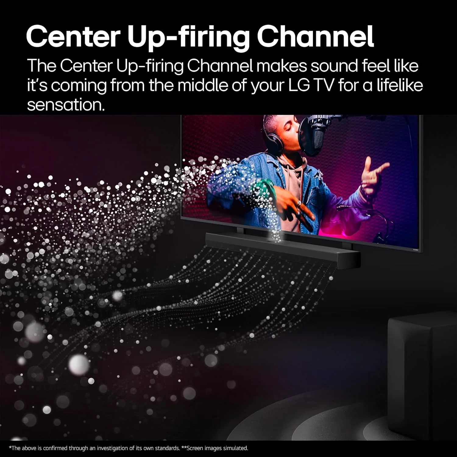 LG SQ75TR, 600W, 5.1.1Ch Home Theater Soundbar with Dolby Atmos, Center Up-Firing Speaker, AI Sound Pro, Wow Synergy, Wireless Subwoofer, Rear Speaker Inbuilt Receiver, QNED Matching Bracket Inside - Image 5