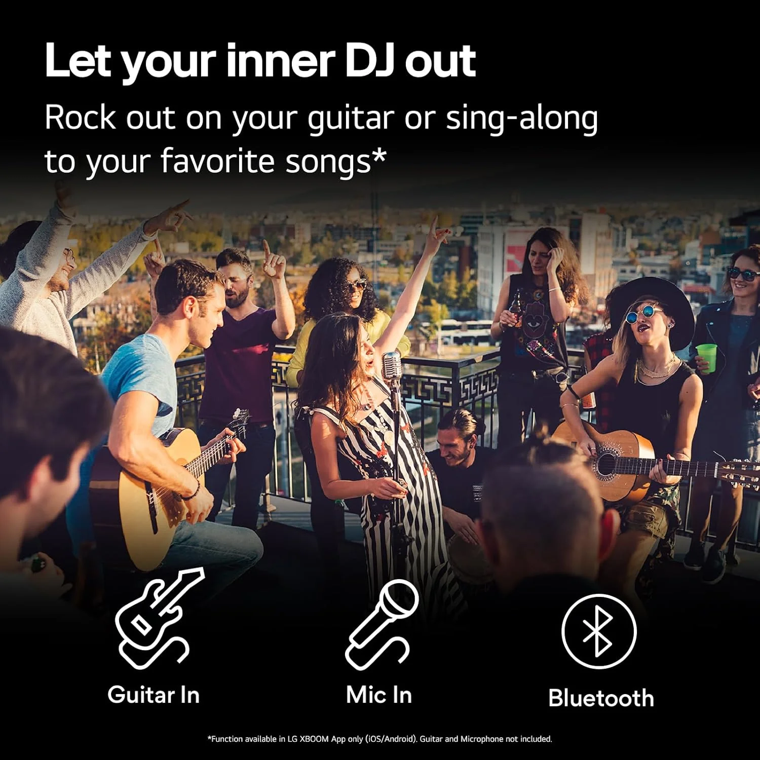 LG XL9T XBOOM Portable Bluetooth Party Speaker with Pixel LED Lighting - Image 7