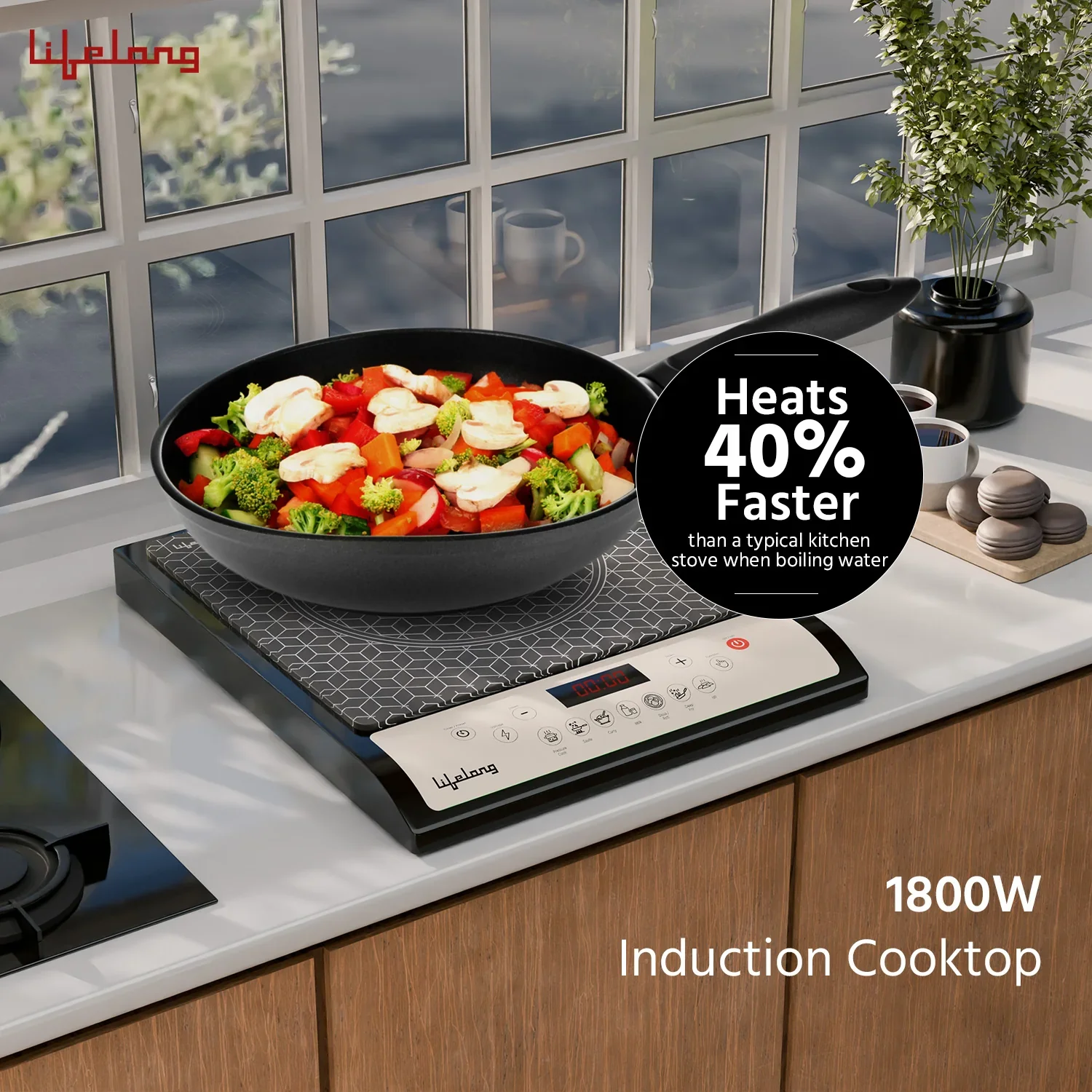 Lifelong LLIC102 Induction Cooktop - Image 2