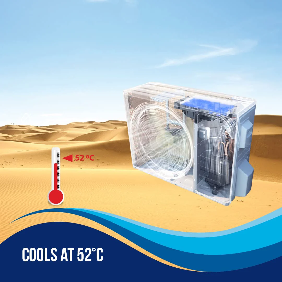 Lloyd 1.0 Ton 3 Star Inverter Split AC (5 in 1 Convertible, Copper, Anti-Viral + PM 2.5 Filter, White with Chrome Deco Strip, ‎230 Volts, GLS12I3FWAEA) - Image 2