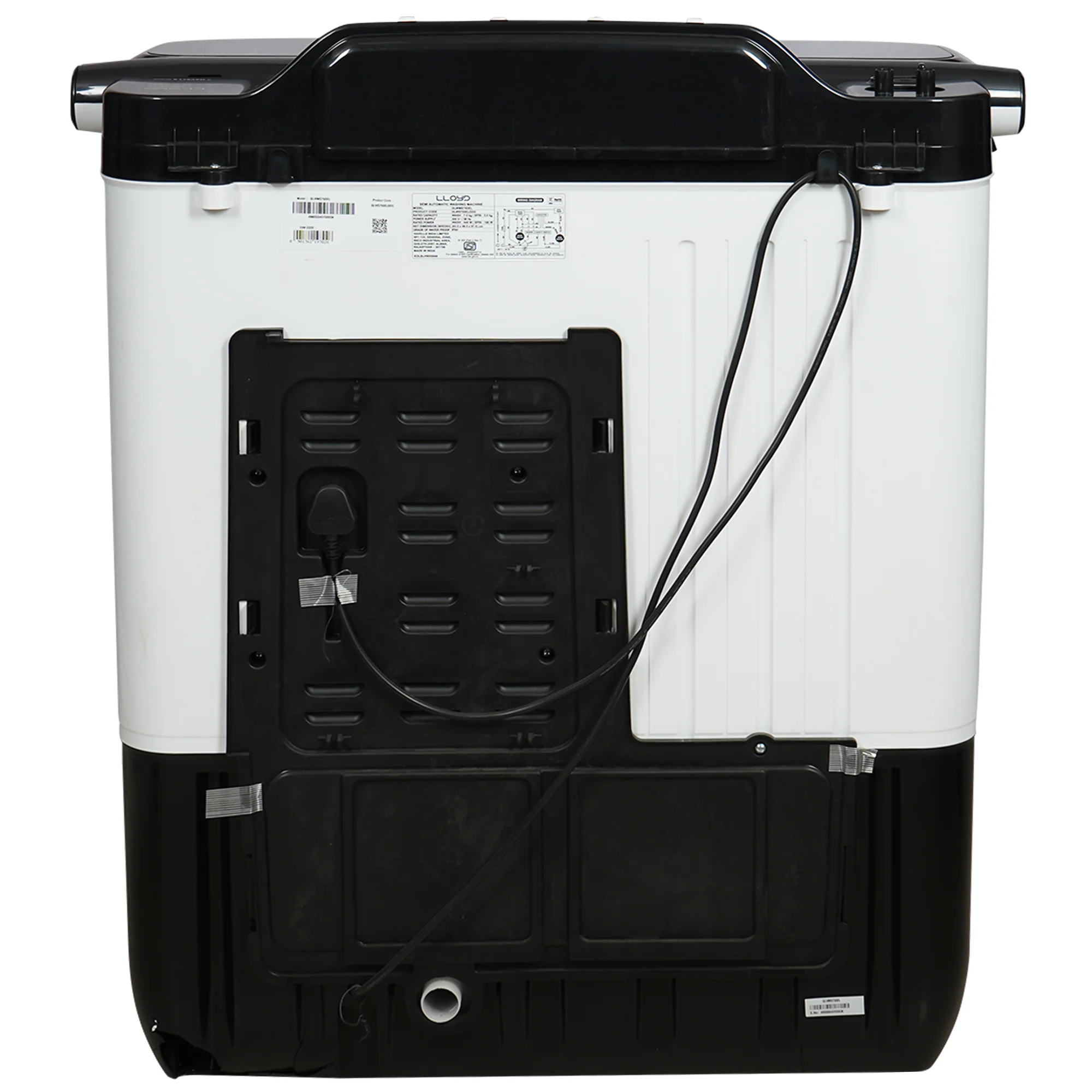 LLOYD 7.5 Kg Semi Automatic Washing Machine, GLWS755ELDDG - Image 4