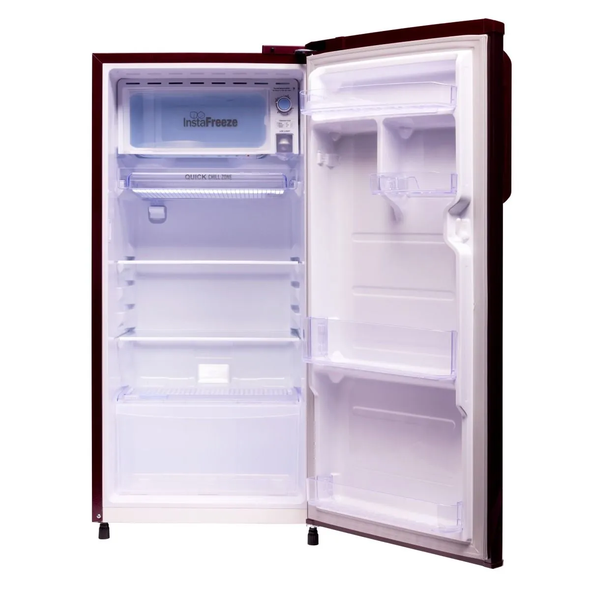 Lloyd Havells 188 L 1 Star Direct-Cool Single Door Refrigerator (2025 Model, GLDC201GIWT2JC,Floret WINE) - Image 4