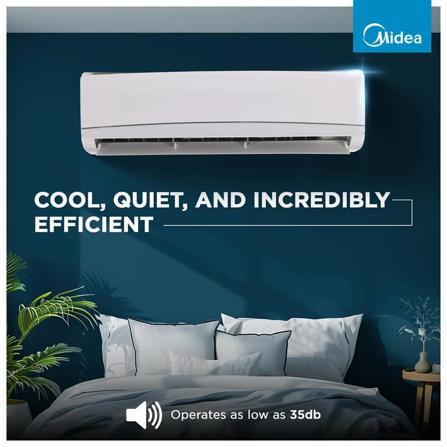 Midea 2 Ton 3 Star Split Inverter AC - White  (24K 3 Star Santis Neo DLX Inverter R32 Split AC, Copper Condenser) - Image 5
