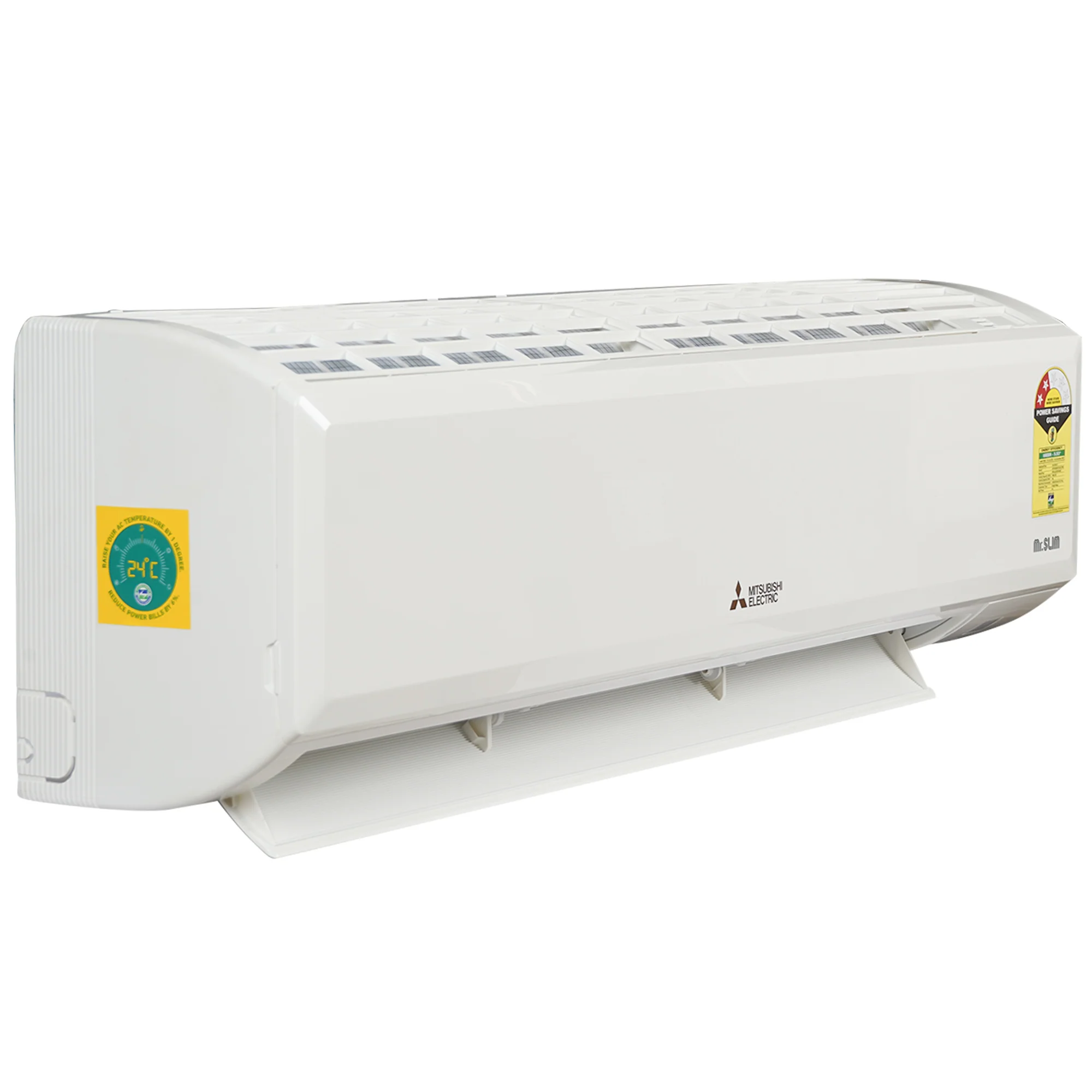 Mitsubishi 1.8 ton 2 Star Fixed Speed Split Air Conditioner (4 WAY SWING, MS-AJZ22VF-DA1, White) - Image 3