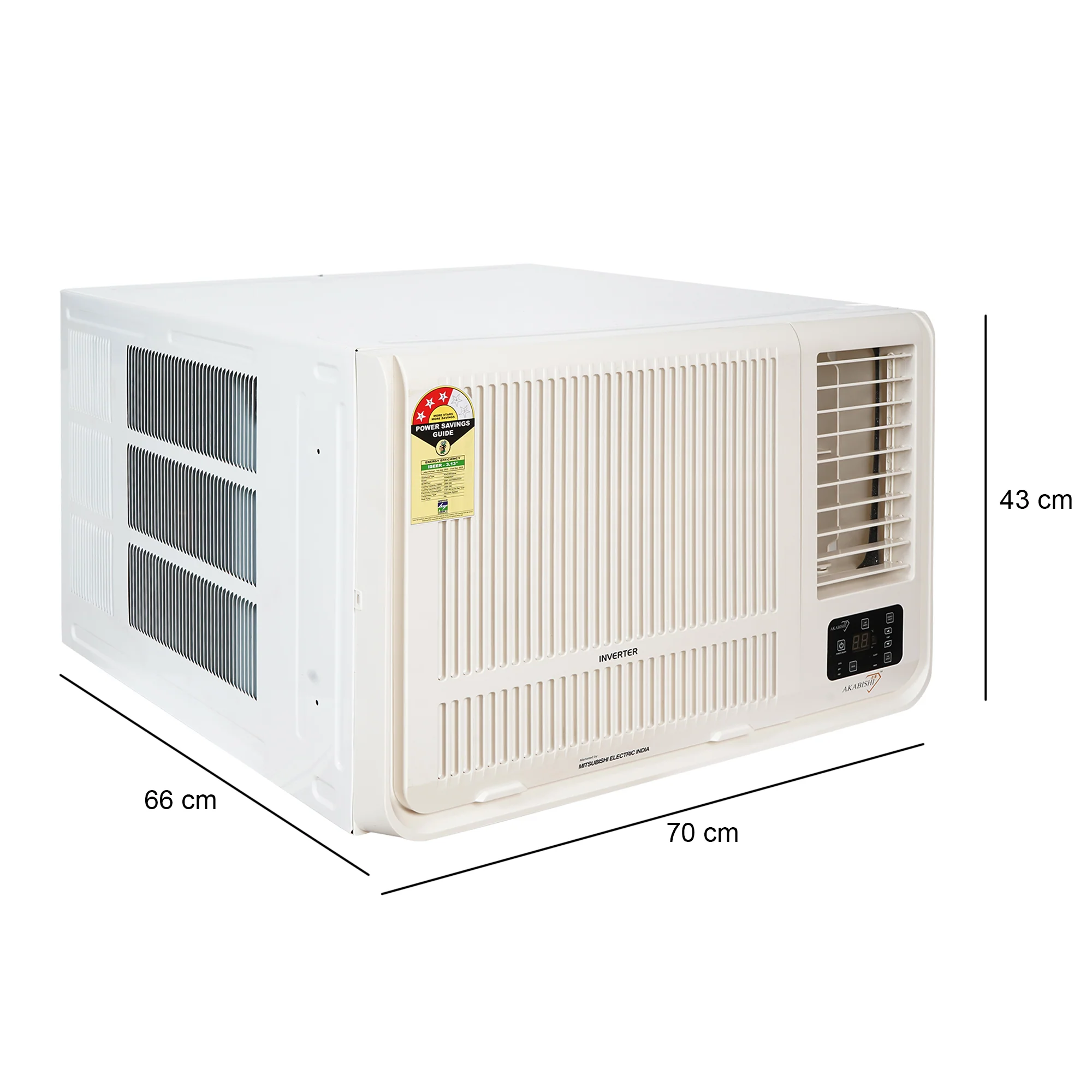 Mitsubishi Electric 1.5 Ton 3 Star Inverter Window AC (Copper Condenser, R32, EWY-AS18SG-AA1) - Image 5