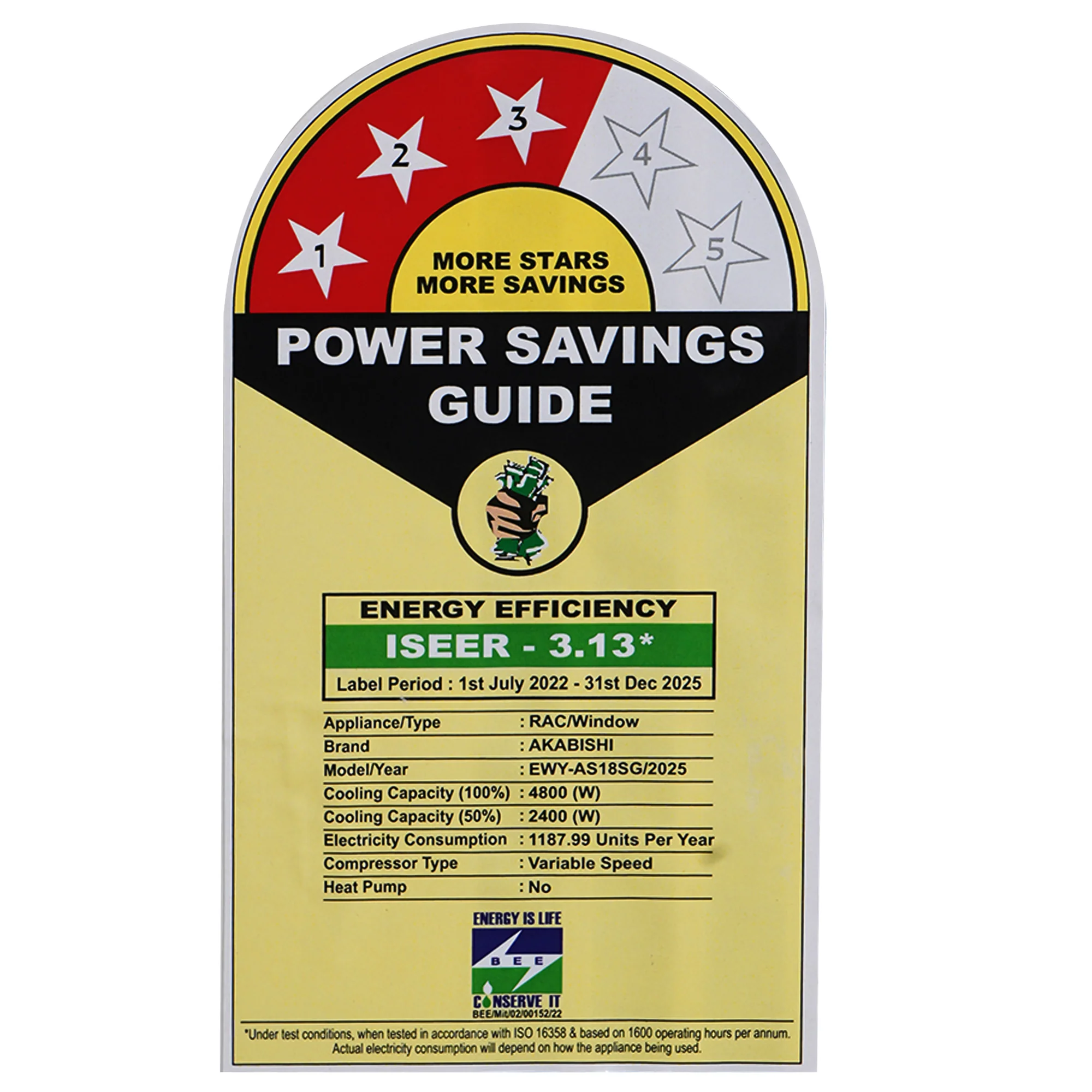 Mitsubishi Electric 1.5 Ton 3 Star Inverter Window AC (Copper Condenser, R32, EWY-AS18SG-AA1) - Image 7
