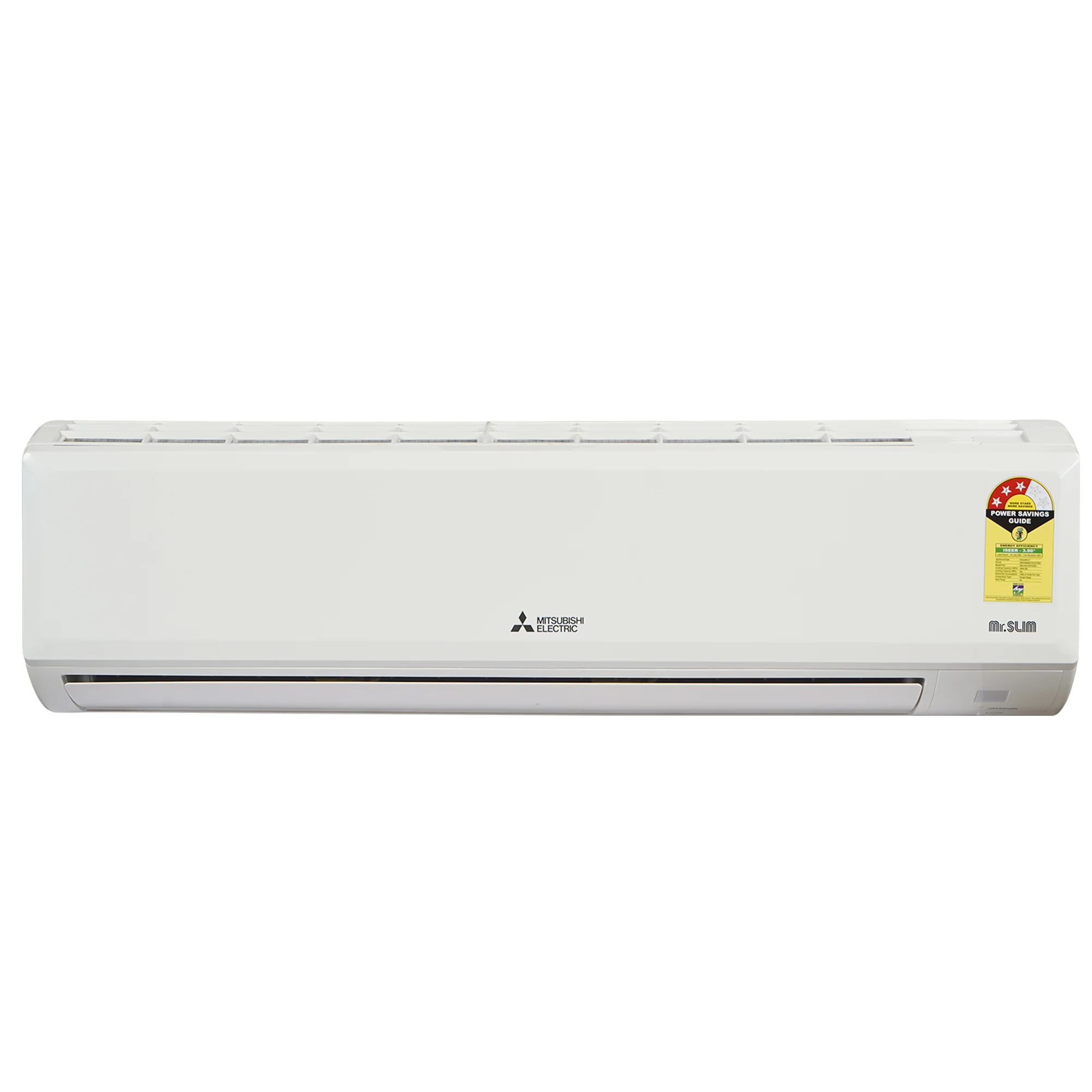Mitsubishi 1.5 Ton 3 Star Fixed Speed Split AC with 4 Way Swing | Wide &amp; Long Airflow (AGZ18VF,White)