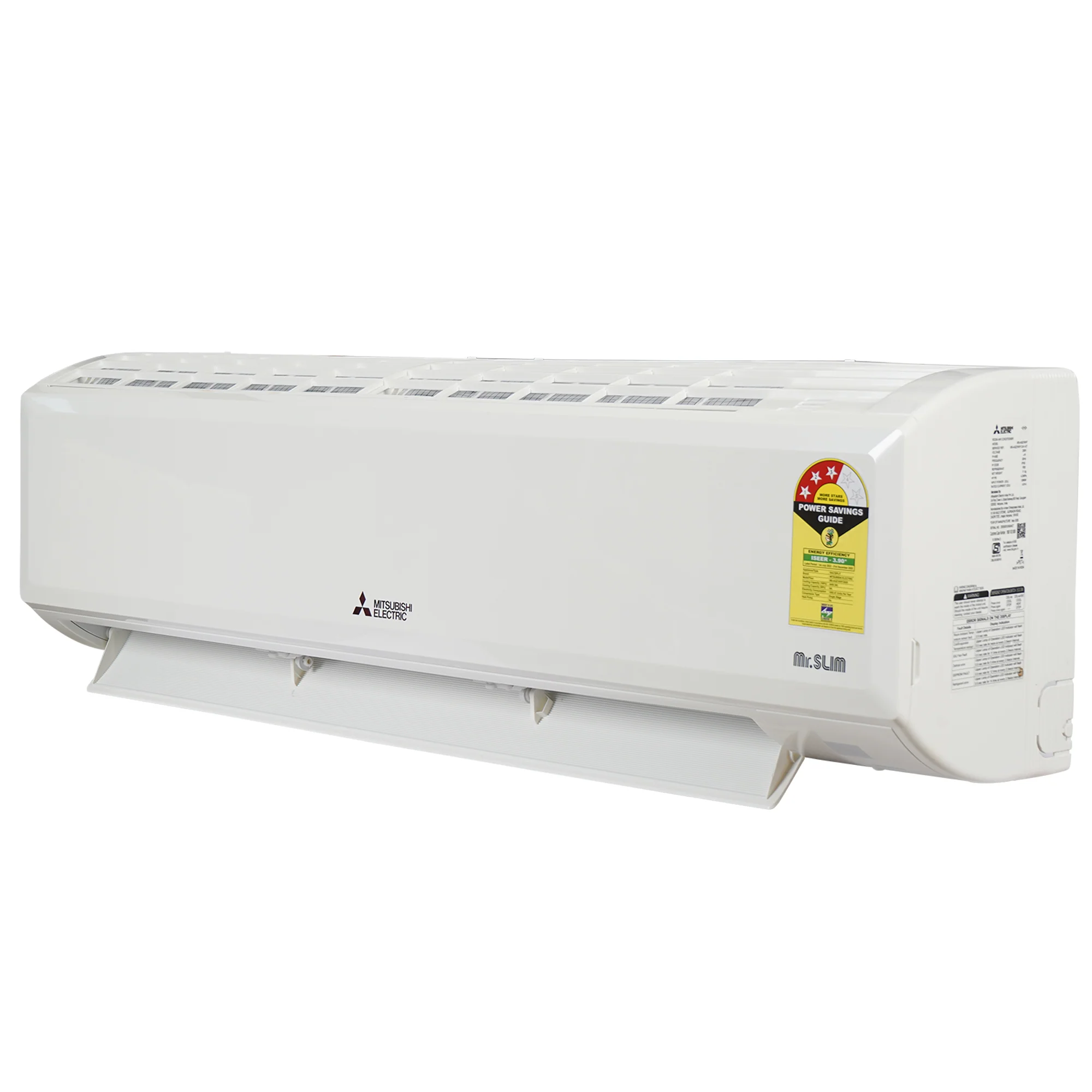 Mitsubishi 1.5 Ton 3 Star Fixed Speed Split AC with 4 Way Swing | Wide &amp; Long Airflow (AGZ18VF,White) - Image 3