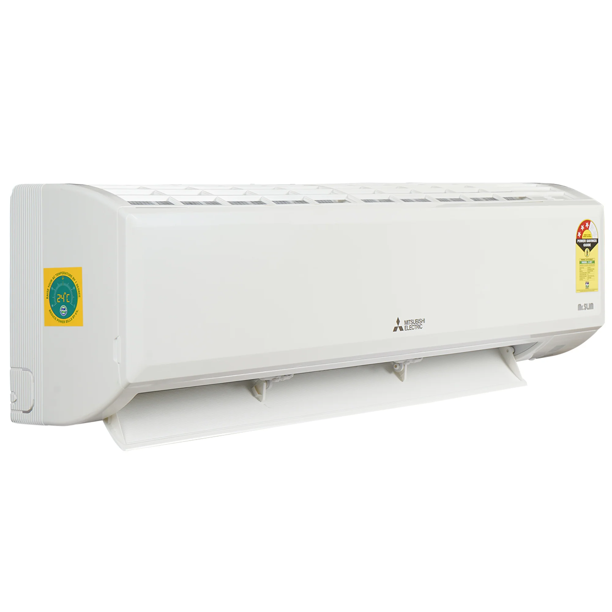 Mitsubishi 1.5 Ton 3 Star Fixed Speed Split AC with 4 Way Swing | Wide &amp; Long Airflow (AGZ18VF,White) - Image 4