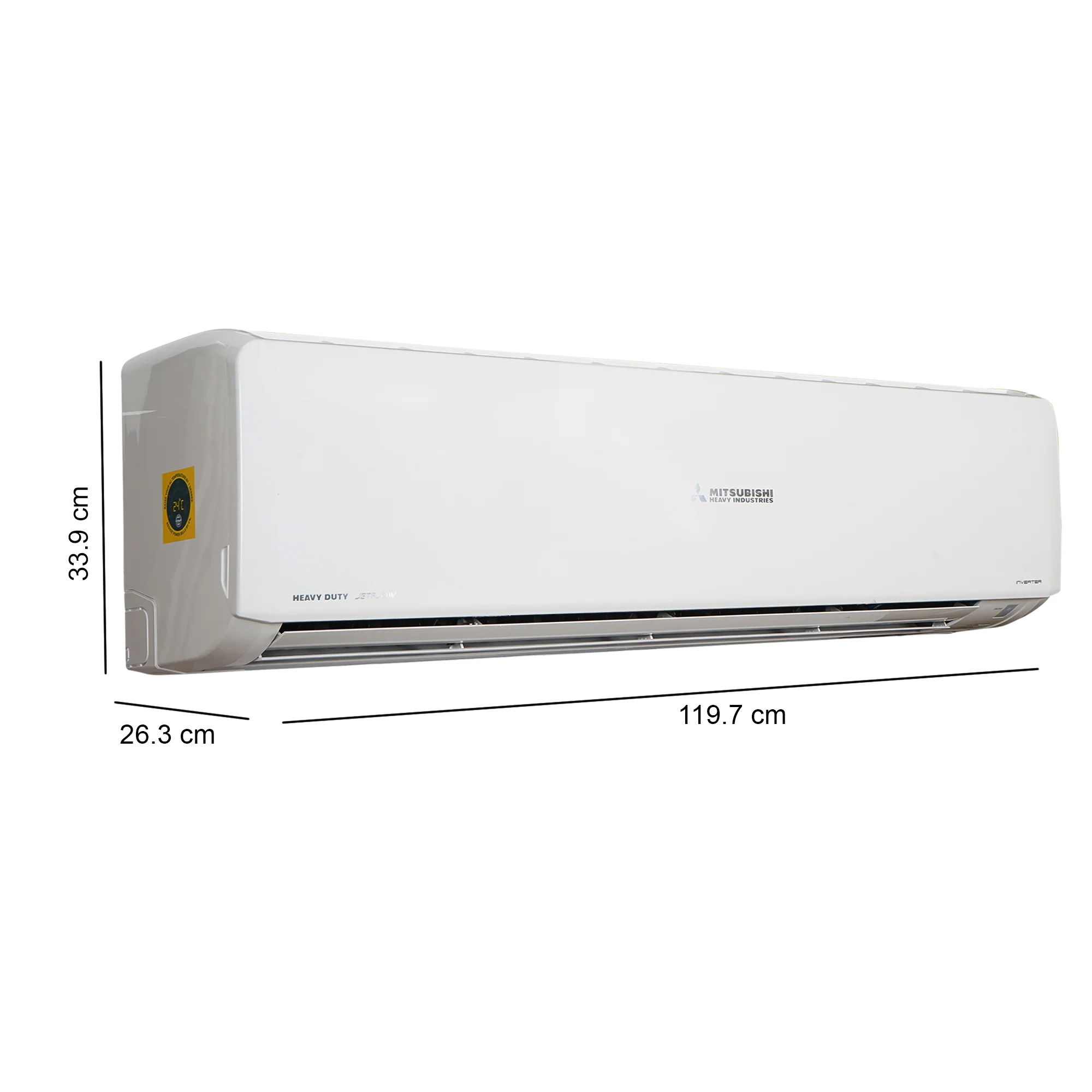 Mitsubishi Heavy 2.2 Ton 5 Star Wi-Fi Inverter Split AC – Hyper Inverter Technology-WiFi connectivity- SRK 24 YYS-W6 ,White - Image 8
