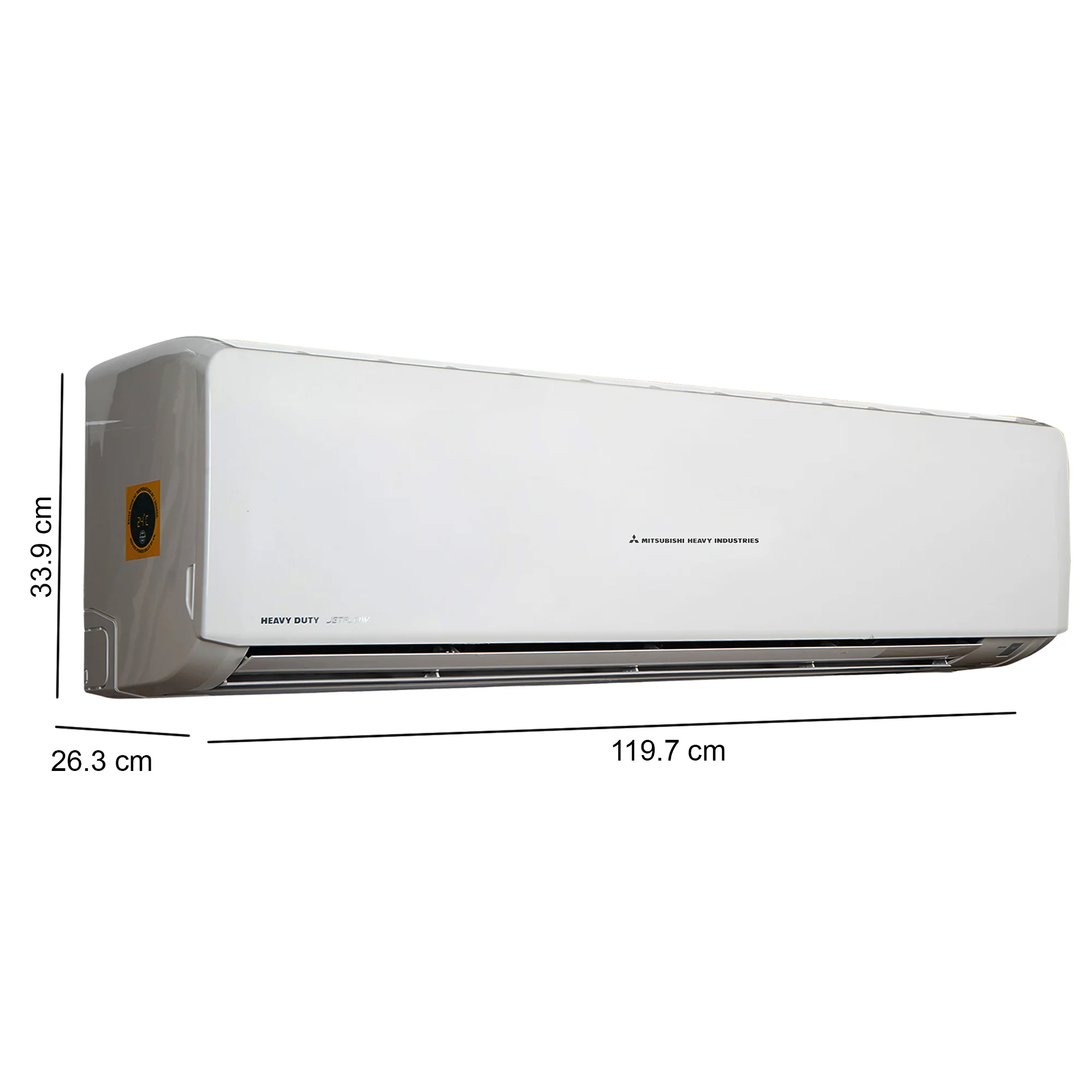 Mitsubishi  2.2 Ton 2 Star Split AC (Hybrid+ Heavy Duty, Fixed Speed, R410A, Copper Condenser, Made in Thailand) – Ideal for Large Rooms (SRK25CSS-S6,White) - Image 7