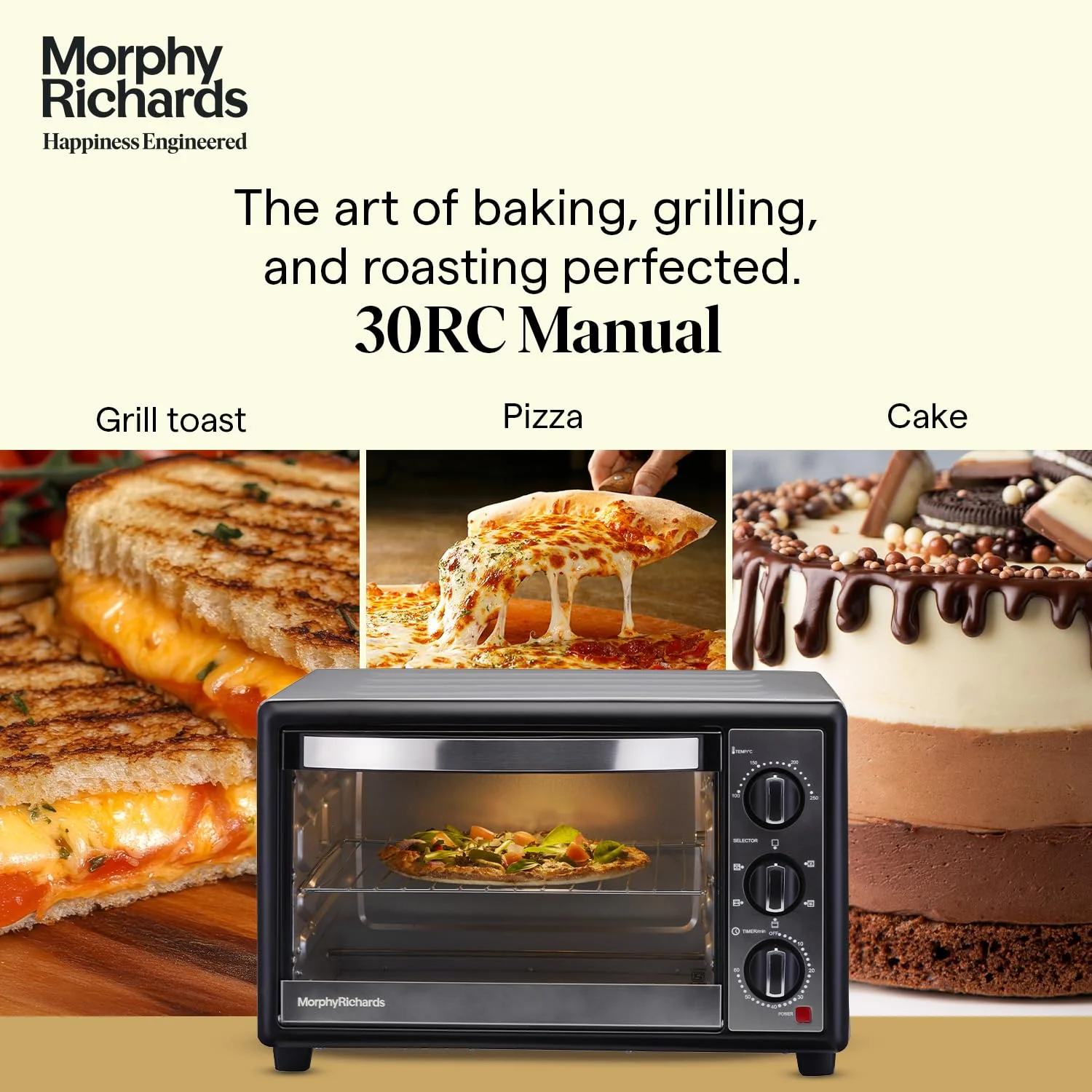Morphy Richards 30 RC OTG | 30L Oven Toaster Griller | Rotisserie | Multi-Function Baking, Roasting, Grilling & Toasting | 2-Year Warranty | Black - Image 5
