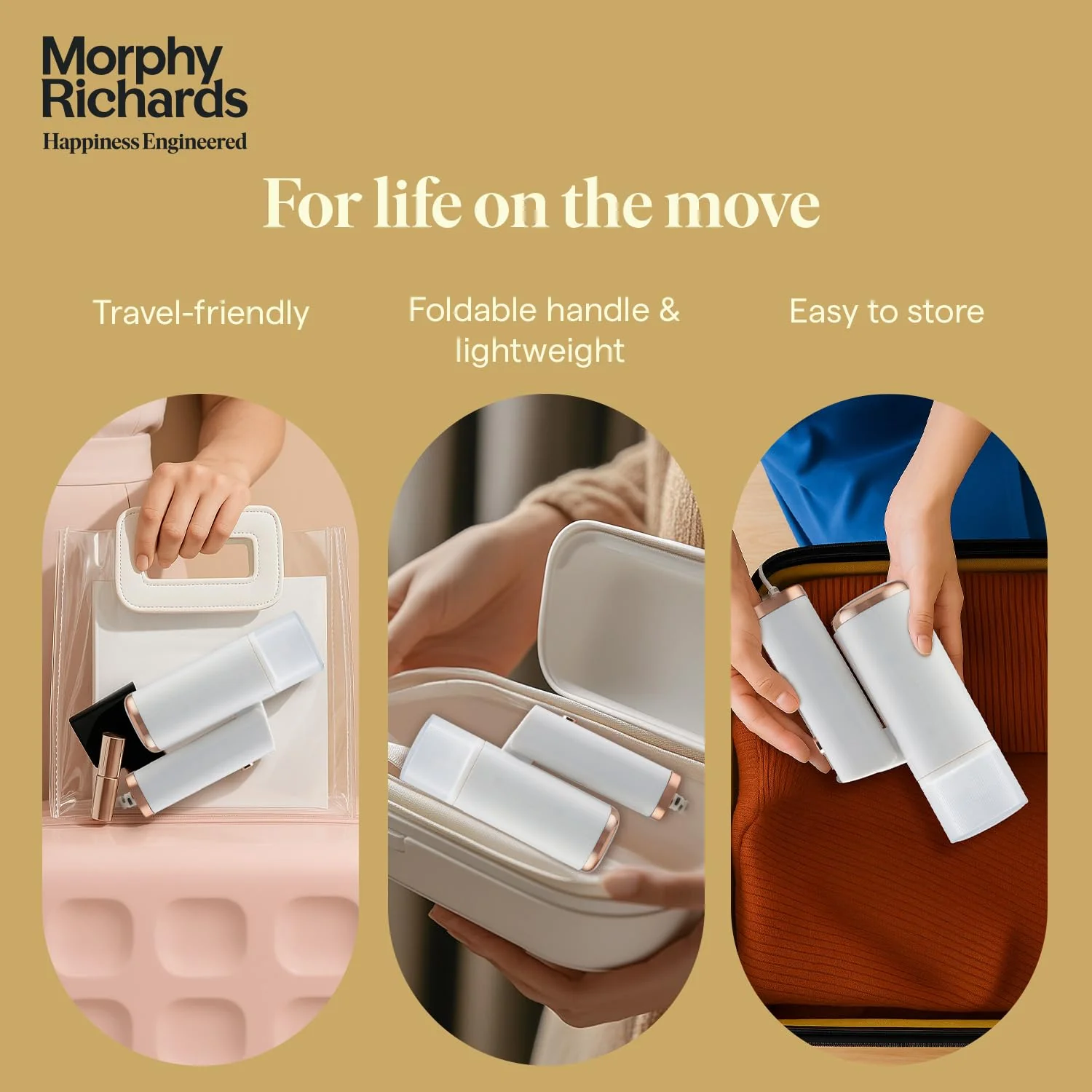 Morphy Richards Steam Elite | 1200-Watt Handheld Garment Steamer | White - Image 4