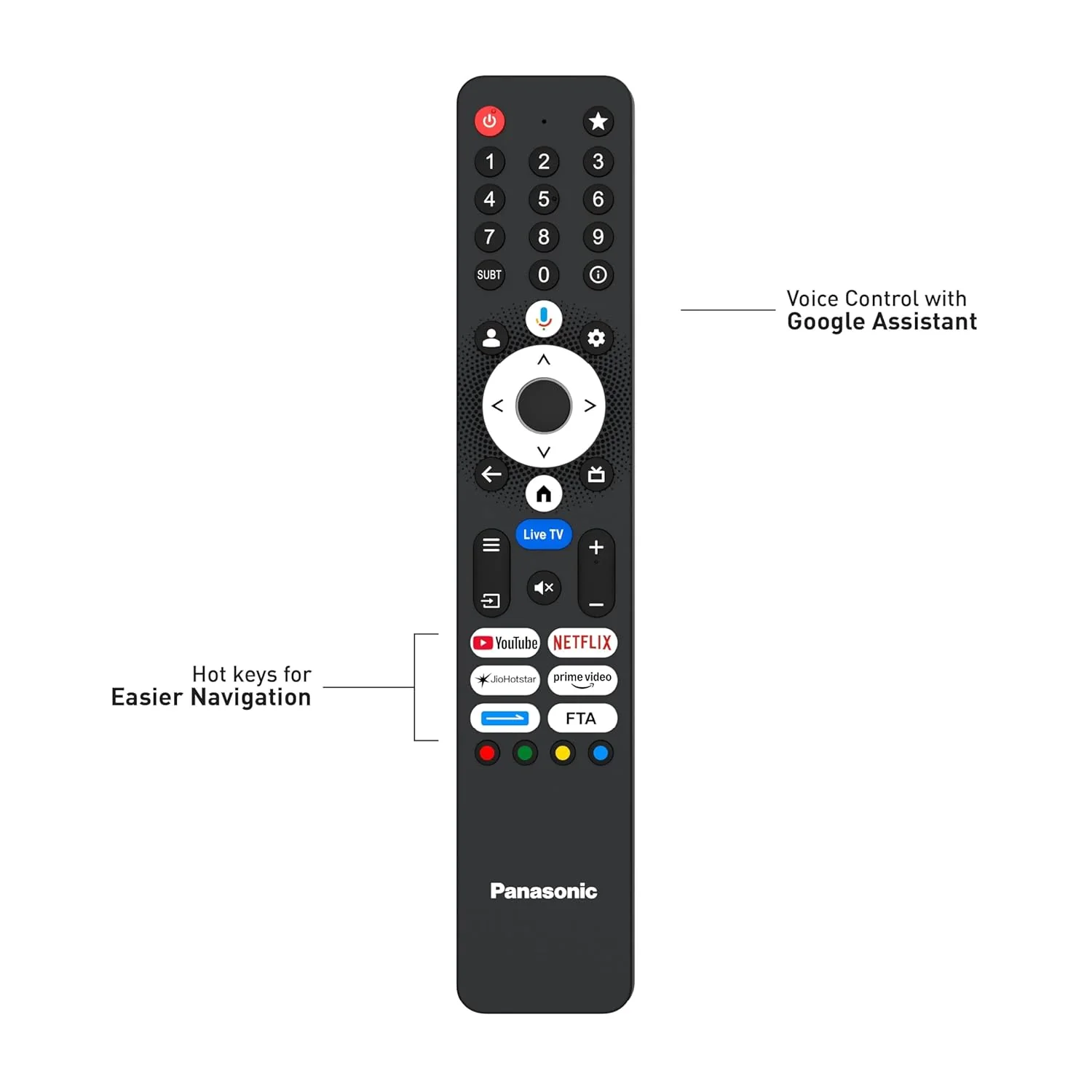 Panasonic 139 cm (55 inches) 4K Ultra HD Smart LED Google TV TH-55PX800DX (4K Colour Engine, HDR 10+, Dolby Vision &amp; Atmos, Home Theatre Built-in with Tweeter) - Image 6