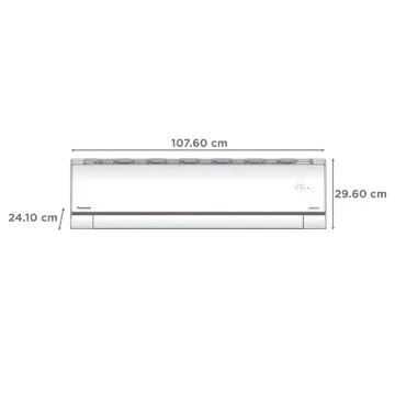 Panasonic 2 Ton 3 Star 7 in 1 Convertible Inverter Split Smart AC with Amazon Alexa and Google Assistant Support ,Copper Condenser, CS/CU-AU24ZKY3F) - Image 2
