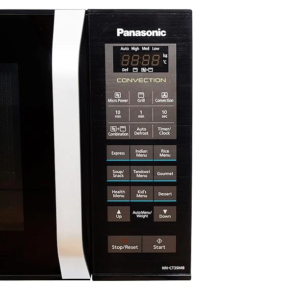 Panasonic 23 Litres Convection Microwave Oven (360° Heat Wrap, Nn-Ct35Mbfdg, Black Floral),800 Watts - Image 4