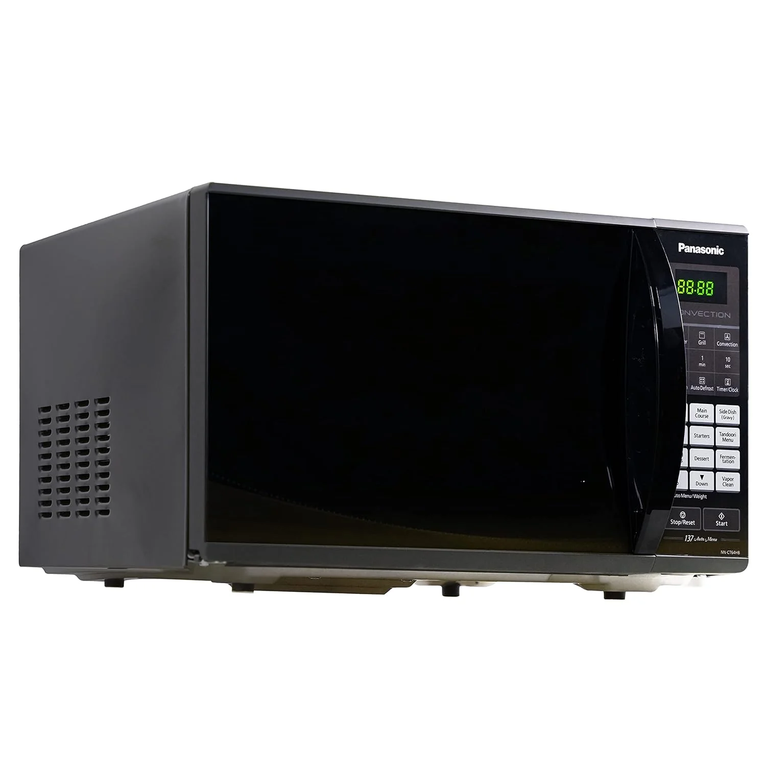 Panasonic 27 L Black Mirror, Heat , stainless steel cavity, Magic Grill Convection Microwave Oven  (NN-CT614NBFG, Black) - Image 2