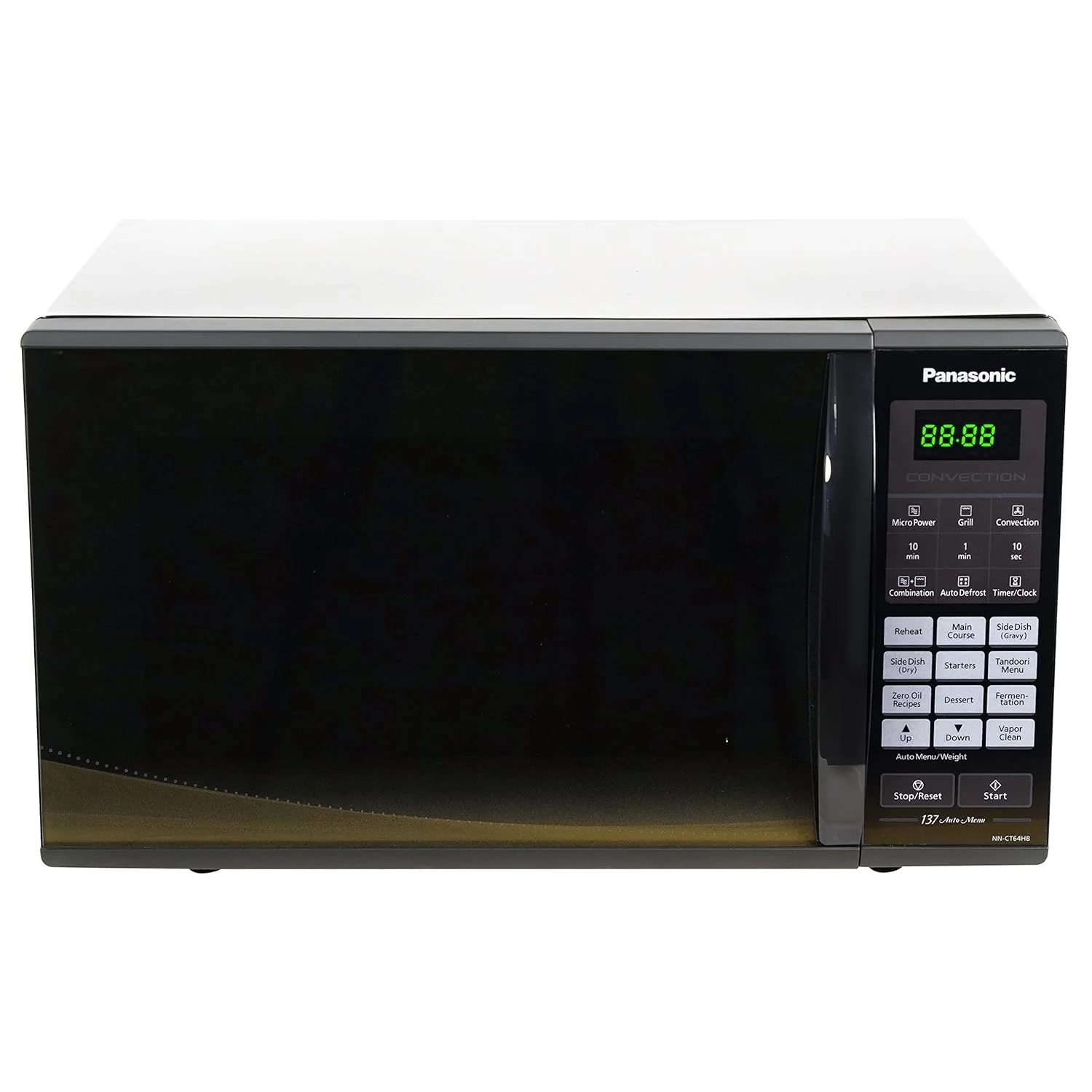 Panasonic 27 L Black Mirror, Heat , stainless steel cavity, Magic Grill Convection Microwave Oven  (NN-CT614NBFG, Black) - Image 3