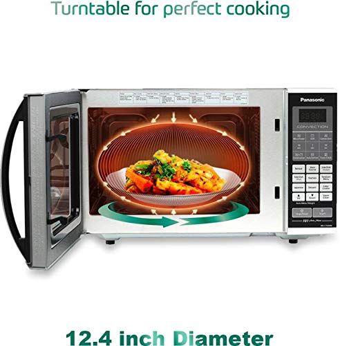 Panasonic 27L Convection Microwave Oven(NN-CT644MFDG,Black, Vapour Clean) with Starter Kit - Image 2