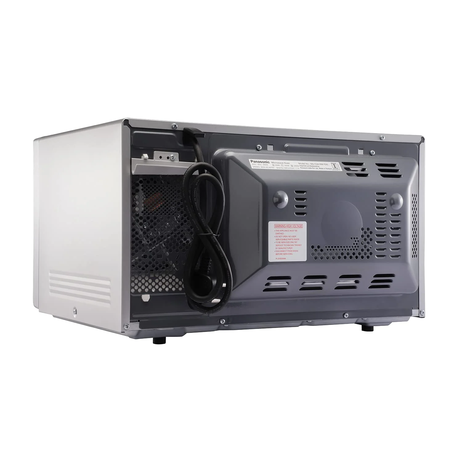 Panasonic 27L Microwave Conventional Oven(NN-CD674MFDG,Silver, Rotisserie), Free 1 Year Extended Warranty - Image 4