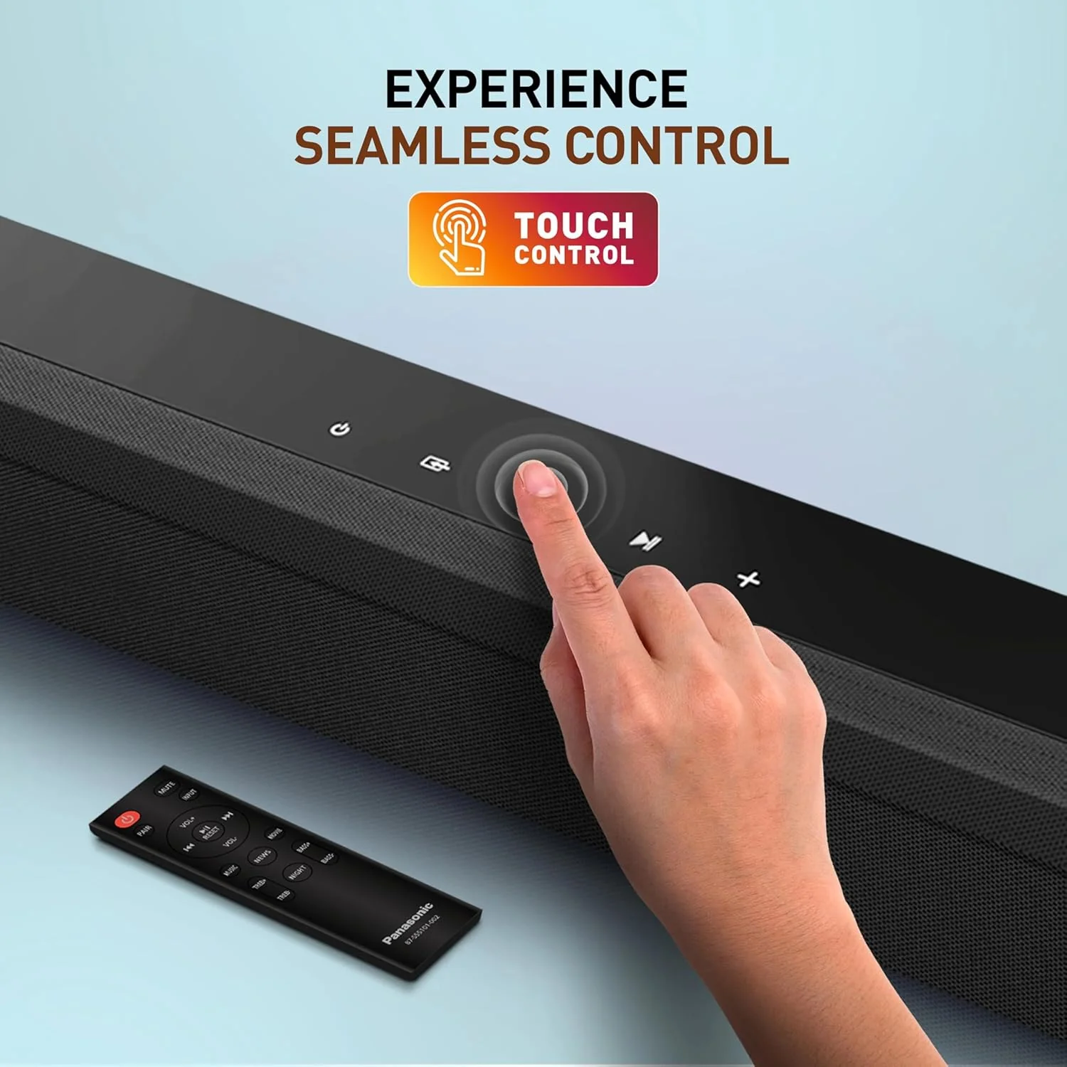 Panasonic 5.1 Ch Sound Bar With 3D Surround Sound 600W With Wireless Surround Speakers Dolby Digital plus Tpuch Control (250W+70*5W),BT 5.3, USB,HDMI ARC,Optical,Aux With Remote Control &Display - Image 3