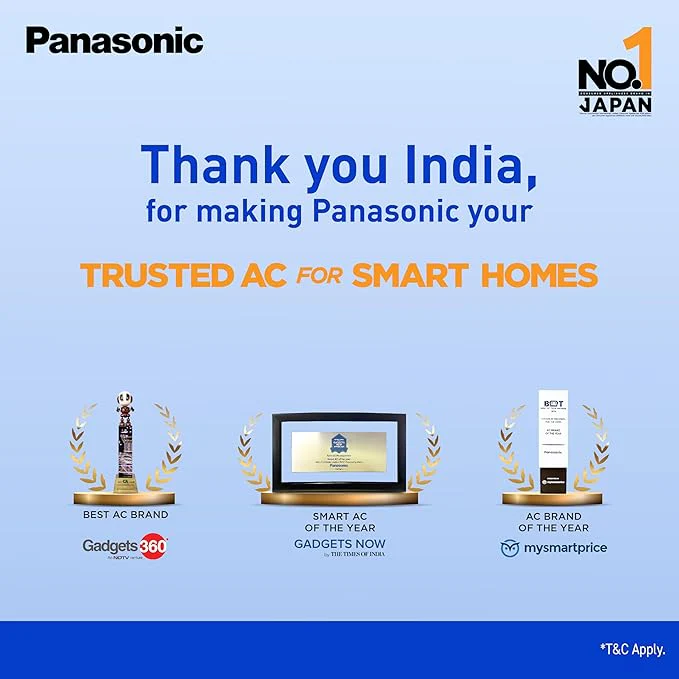Panasonic 7 in 1 Convertible 1.5 Ton 3 Star Inverter Split AC (2024 Model, Copper Condenser, Ag Clean Plus Filter,With Eco Tough CS/CU-KU18AKY) - Image 7