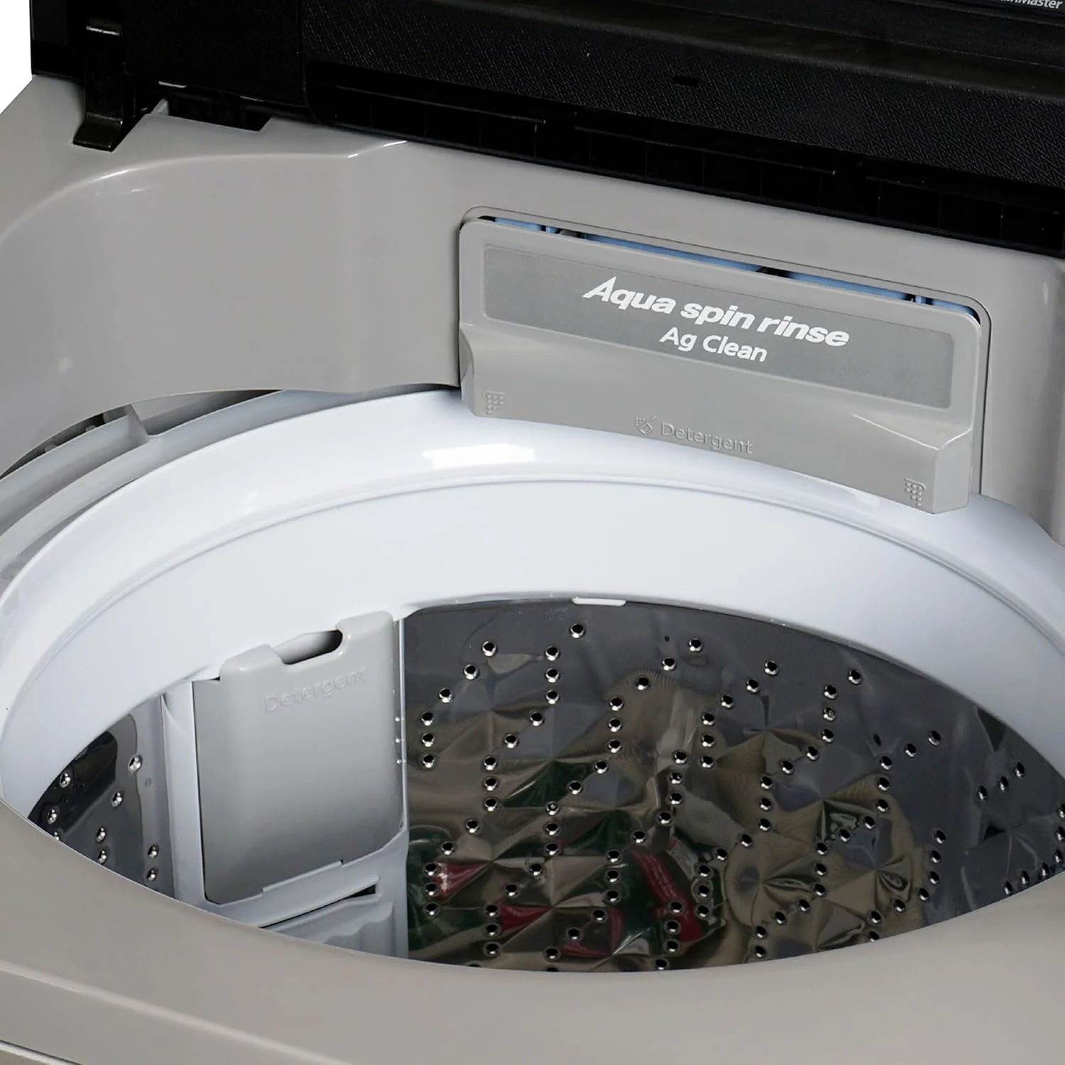 Panasonic NA-F70X10LRB 7kg 5 Star Silver Fully Automatic Top Load Washing Machine - Image 7