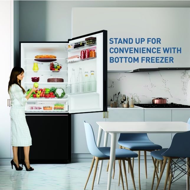 Panasonic NR-BK468BQKN 401l 2 Star Prime Convertible AI Econavi 6-Stage Smart Inverter Frost-Free Double Door Bottom Mount Refrigerator - Image 5