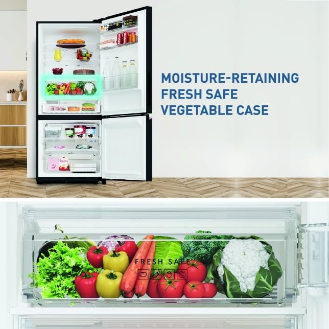 Panasonic NR-BK468BQKN 401l 2 Star Prime Convertible AI Econavi 6-Stage Smart Inverter Frost-Free Double Door Bottom Mount Refrigerator - Image 8
