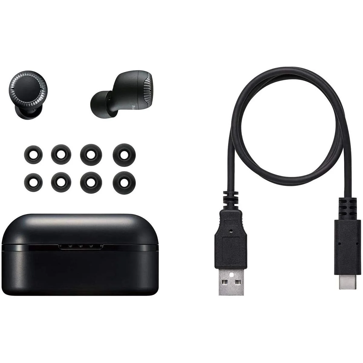 Panasonic RZ-S300W Truly Wireless Bluetooth In Ear Earbuds with Mic (Black) - Image 3