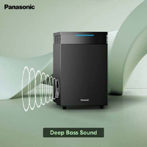 Panasonic SC-HT550GW-K 5.1 Ch Home Theatre with Real Surround Sound, 150 W, Bluetooth, USB, AUX, RCA, Powerful Subwoofer, Wall mountable Speakers, Remote for Volume &amp; Bass Control (Black) - Image 6