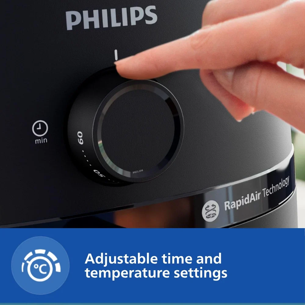 Philips 6.2L Airfryer with Rapid Air Technology- NA130/00 - Image 3