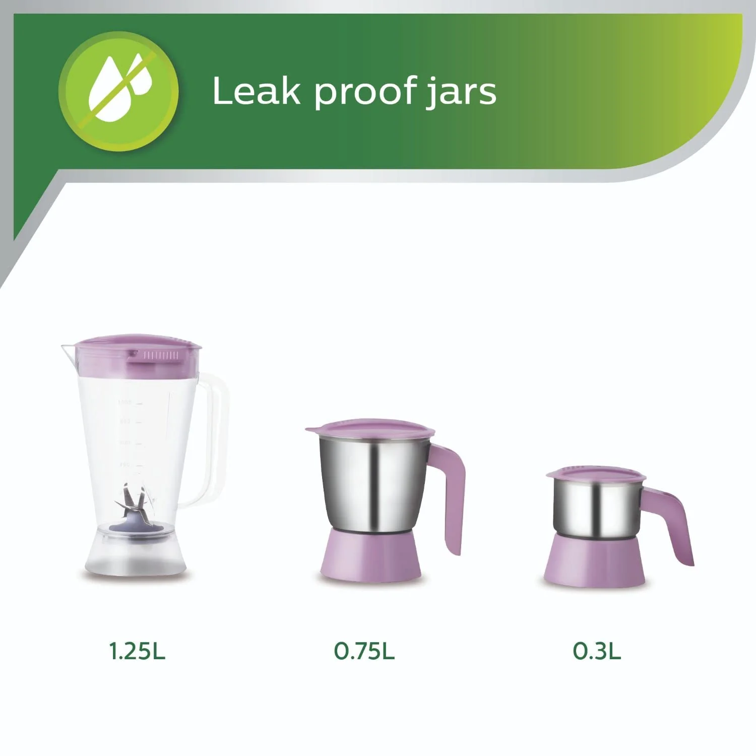 Philips Avenger HL7581 600 Juicer Mixer Grinder (Pink, 3 Jars) - Image 5