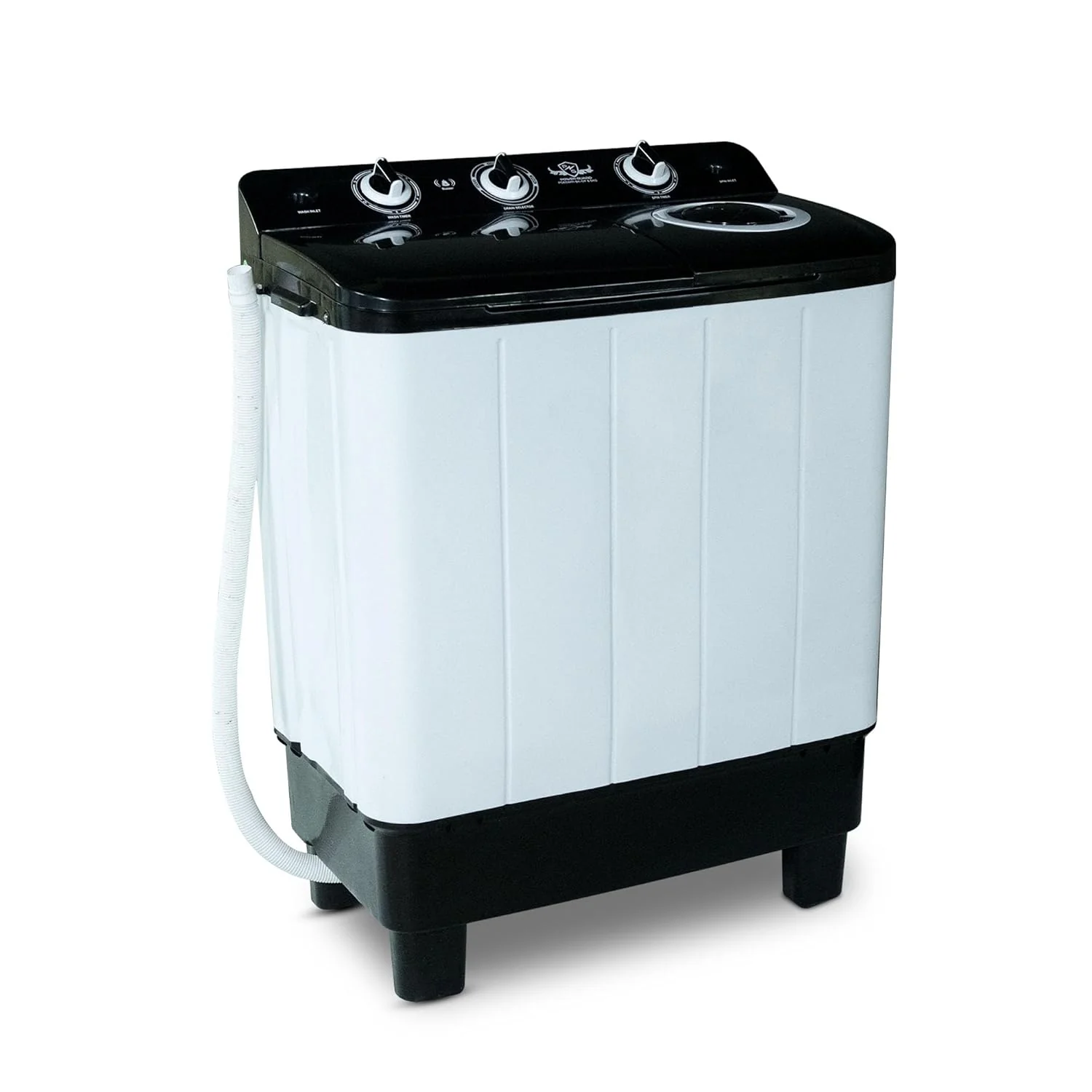Power Guard 6.5 kg 5 Star Semi-Automatic Top Loading Washing Machine Appliance (PG65WMBKOP) - Image 2