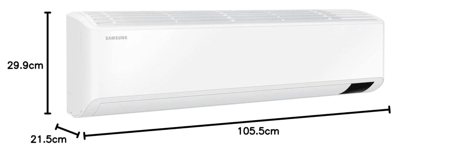 Samsung 1.5 Ton 5 Star Convertible 5 in 1 Inverter Split AC (AR18BY5YAWK, White) - Image 3